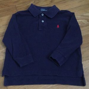 Ralph Lauren Toddler Boys Long Sleeve Polo